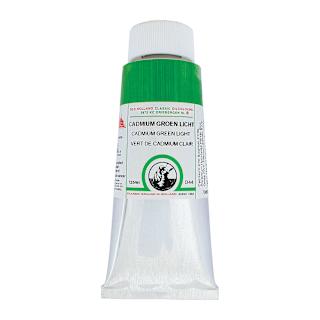 Old Holland Classic Oil Color - Cadmium Green Light, 125 ml tube