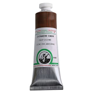 Old Holland Classic Oil Color - Deep Ochre, 40 ml tube