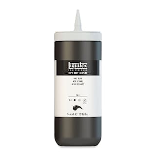 Liquitex Soft Body Artist Acrylics - Mars Black, 946 ml