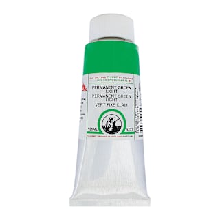 Old Holland Classic Oil Color - Permanent Green Light, 125 ml tube
