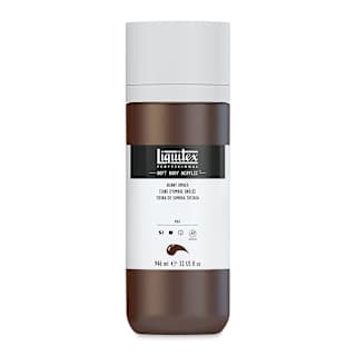 Liquitex Soft Body Artist Acrylics - Burnt Umber, 946 ml