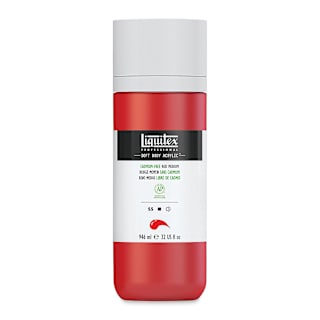 Liquitex Soft Body Artist Acrylics - Cadmium-Free Red Medium, 946 ml