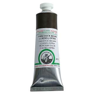 Old Holland Classic Oil Color - Van Dyck Brown (Cassel) Extra, 40 ml tube