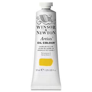 Winsor & Newton Artists' Oil Color - Cadmium Yellow, 37 ml tube