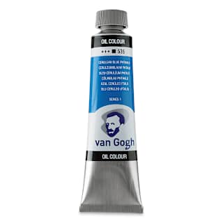 Van Gogh Oil Paint  - Cerulean Blue Phthalo, 40 ml tube