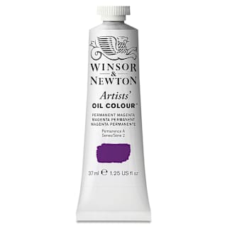 Winsor & Newton Artists' Oil Color - Permanent Magenta, 37 ml tube
