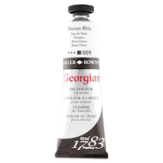 Daler-Rowney Georgian Oil Color - Titanium White, 38 ml tube