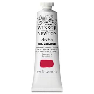Winsor & Newton Artists' Oil Color - Permanent Alizarin Crimson Hue, 37 ml tube