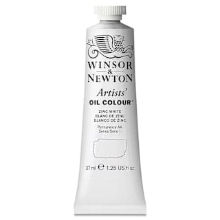 Winsor & Newton Artists' Oil Color - Zinc White, 37 ml tube