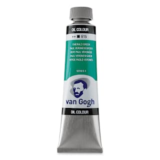 Van Gogh Oil Paint - Emerald Green, 40 ml tube
