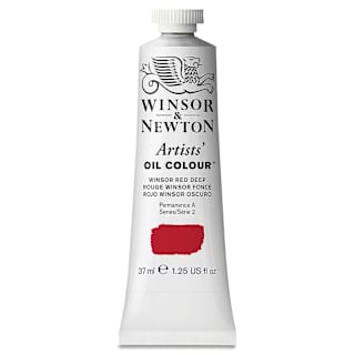 Winsor & Newton Artists' Oil Color - Winsor Red Deep, 37 ml tube