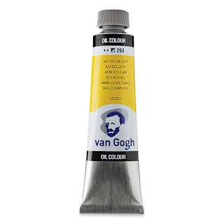 Van Gogh Oil Paint - Azo Yellow Light, 40 ml tube