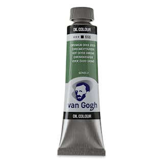 Van Gogh Oil Paint - Chromium Oxide Green, 40 ml tube