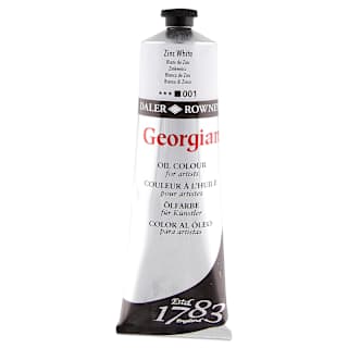 Daler-Rowney Georgian Oil Color - Zinc White, 225 ml  tube