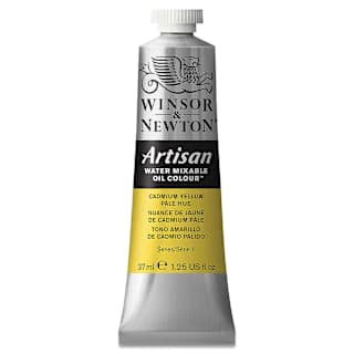 Winsor & Newton Artisan Water Mixable Oil Paint - Cadmium Yellow Pale Hue, 37 ml tube