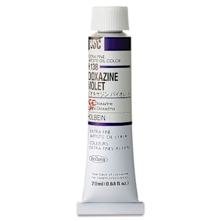 Holbein Artists' Oil Color - Dioxazine Violet, 20 ml tube