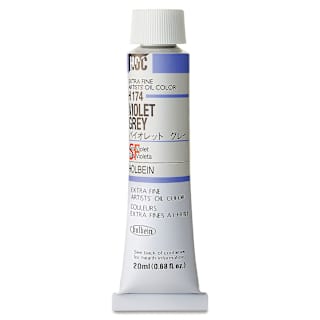 Holbein Artists' Oil Color - Violet Gray, 20 ml tube
