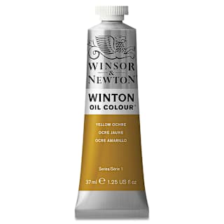 Winsor & Newton Winton Oil Color - Yellow Ochre, 37 ml tube