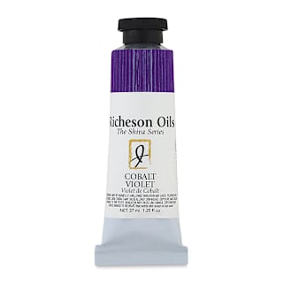 Shiva Signature Artist Oil Color - Cobalt Violet Light, 1.25 oz Tube
