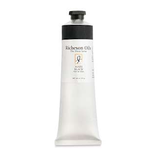 Shiva Signature Artist Oil Color - Mars Black, 150 ml Tube