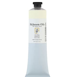 Shiva Signature Artist Oil Color - Ultra White, 150 ml Tube