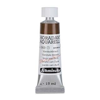 Schmincke Horadam Aquarell Watercolor - Vandyke Brown, 15 ml tube