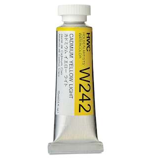 Holbein Artists' Watercolor - Cadmium Yellow Light, 15 ml tube