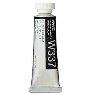 Holbein Artists' Watercolor - Peach Black, 15 ml tube