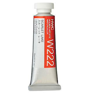 Holbein Artists' Watercolor - Scarlet Lake, 15 ml tube