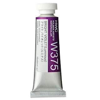 Holbein Artists' Watercolor - Bright Violet, 15 ml tube
