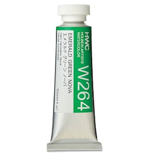 Holbein Artists' Watercolor - Emerald Green Nova, 15 ml tube