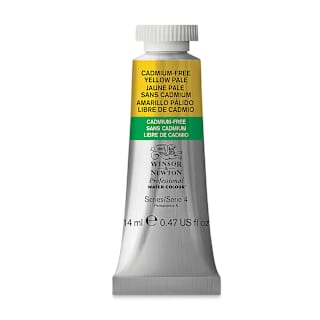 Winsor & Newton Professional Watercolor - Cadmium-Free Yellow Pale, 14 ml tube