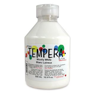 Tri-Art Liquid Tempera - White, 500 ml