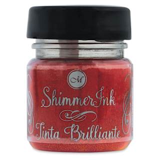 Manuscript Shimmer Ink - Fizzy Orange, 25ml