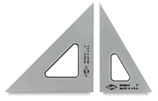 Alvin Triangle - 6", 30-60 Degree