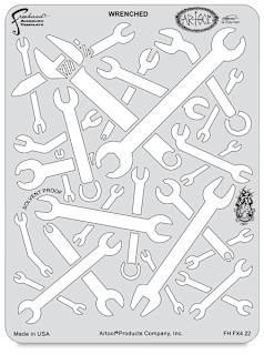 Iwata Artool Freehand Template - Kustom FX 4 Wrenched