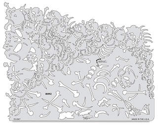 Iwata Artool Freehand Template - Son of Skull Master The Bonz
