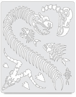 Iwata Artool Freehand Template - Curse of the Skull Master Petting Zoo