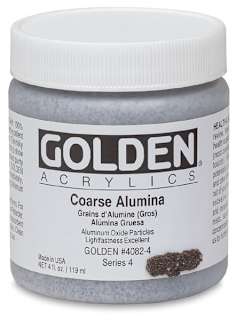 Golden Special Iridescent Acrylics - Coarse Alumina, 4 oz