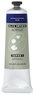 Blick Artists' Acrylic - Phthalo Blue (Red Shade), 4.65 oz tube