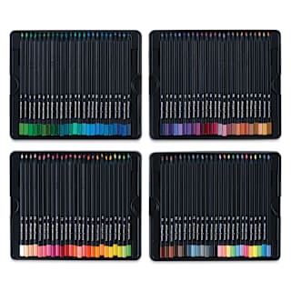 Faber-Castell Black Edition Colored Pencils - Assorted Colors, Tin Set of 100