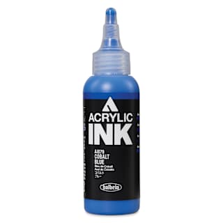 Holbein Acrylic Ink - Cobalt Blue, 100 ml