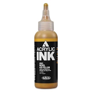 Holbein Acrylic Ink - Nickel Azo Yellow, 100 ml