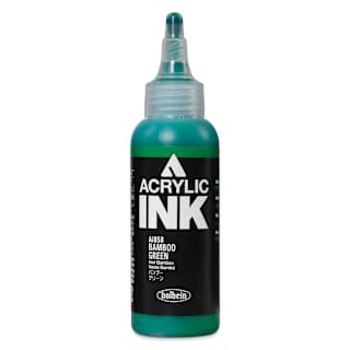 Holbein Acrylic Ink - Bamboo Green, 100 ml