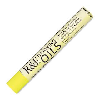 R&F Drawing Oil Stick - Cadmium Yellow Light, 12 ml