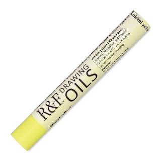 R&F Drawing Oil Stick - Nickel Yellow, 12 ml