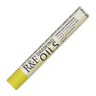 R&F Drawing Oil Stick - Olive Yellow, 12 ml