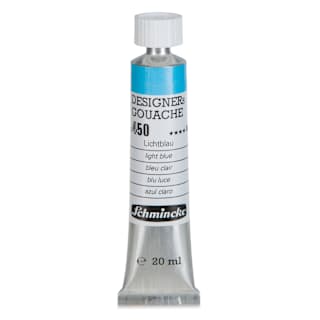 Schmincke Designers Gouache - Light Blue, 20 ml Tube