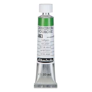 Schmincke Designers Gouache - Sap Green, 20 ml Tube
