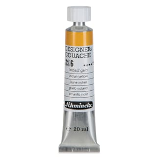 Schmincke Designers Gouache - Indian Yellow, 20 ml Tube